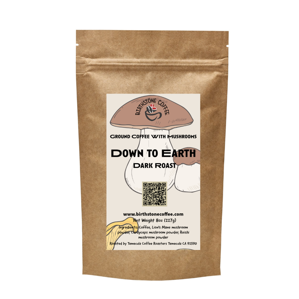 Mushroom Coffee Down To Earth