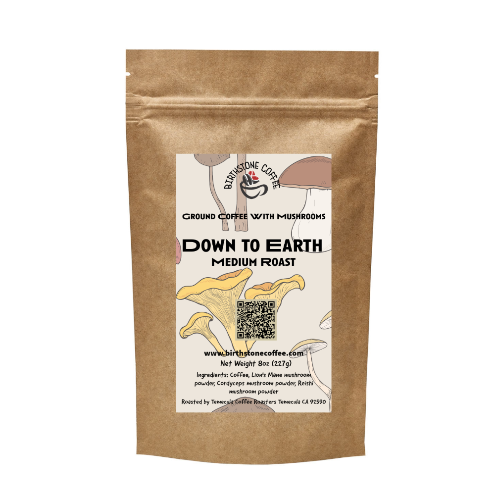 Mushroom Coffee Down To Earth