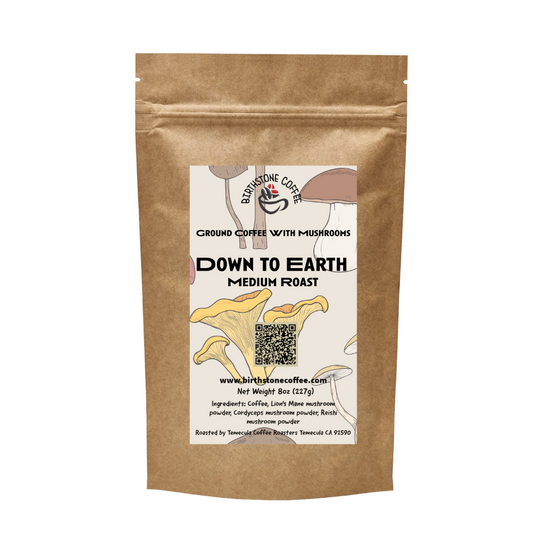 Mushroom Coffee Down To Earth